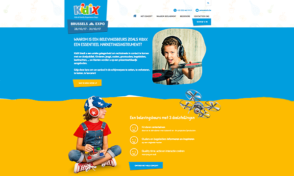 Homepage Kidix